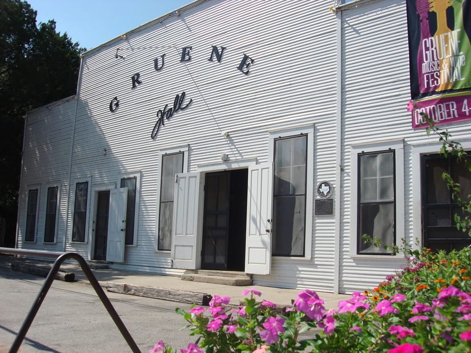 From our property to Gruene Hall - 12 minutes!