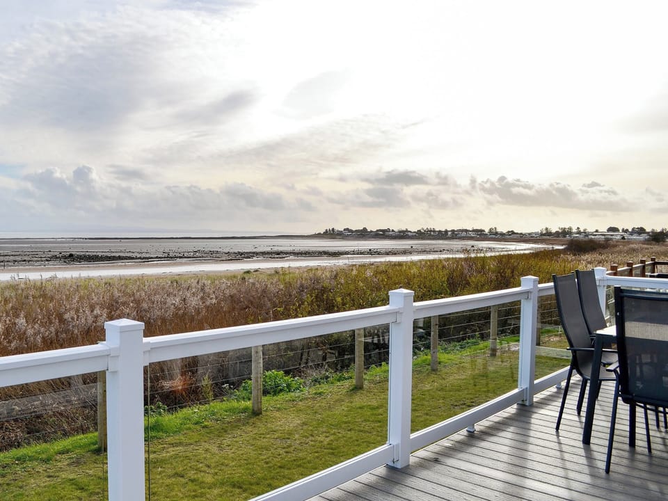 Uninterrupted views over Southerness beach | Beachcomber Lodge, Southerness, near Dalbeattie
