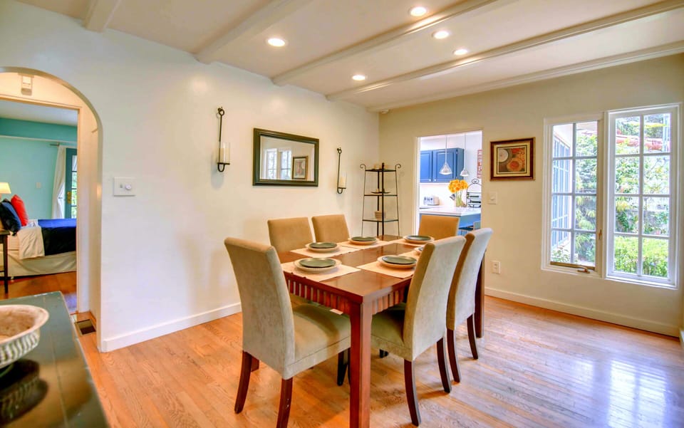 Enjoy Family Meals in a Separate Dining Room, with Easy Kitchen Access 