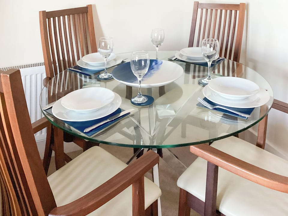 Dining Area | Lower Chine Apartment - The Adelaide, Shanklin