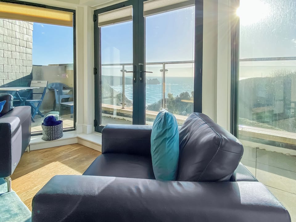 Living area | Cove View, Porthcurno