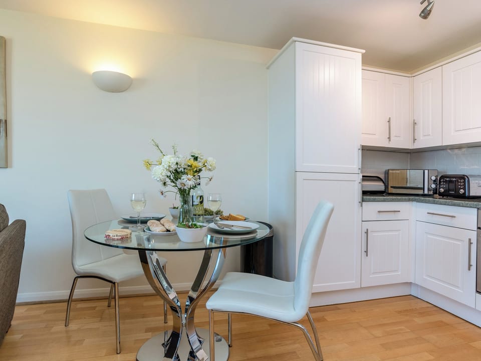 Intimate dining area | 8 Belvedere Court - Belvedere Court, Paignton