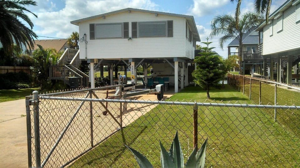 View of the house from the street.