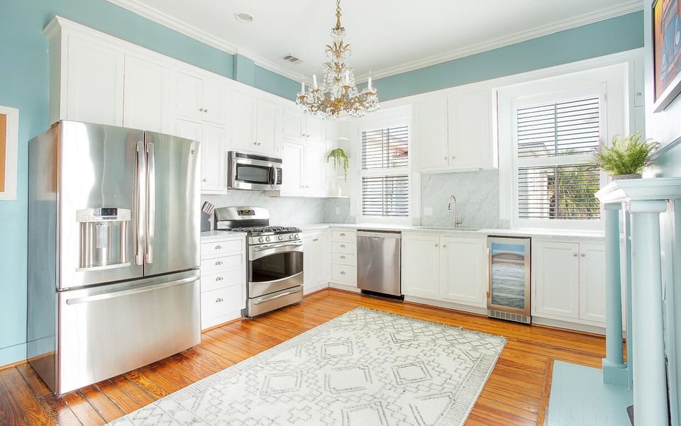 Enjoy Savannah's sunlight as it fills the space.