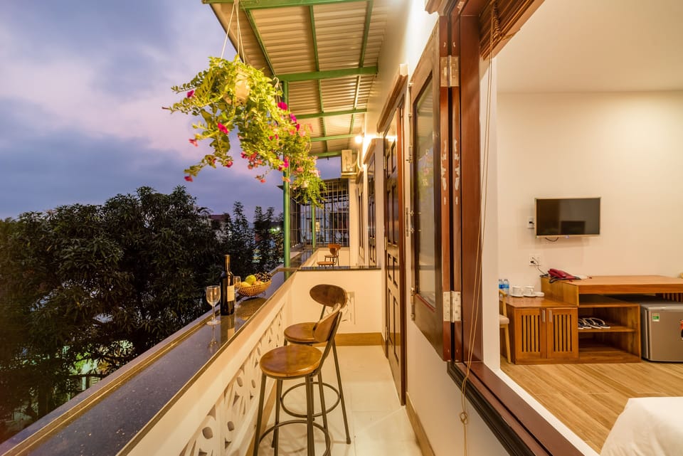 Deluxe Room, 1 King Bed, Balcony | View from room