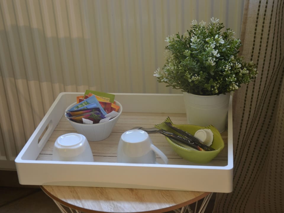 Double Room, Private Bathroom, Garden View