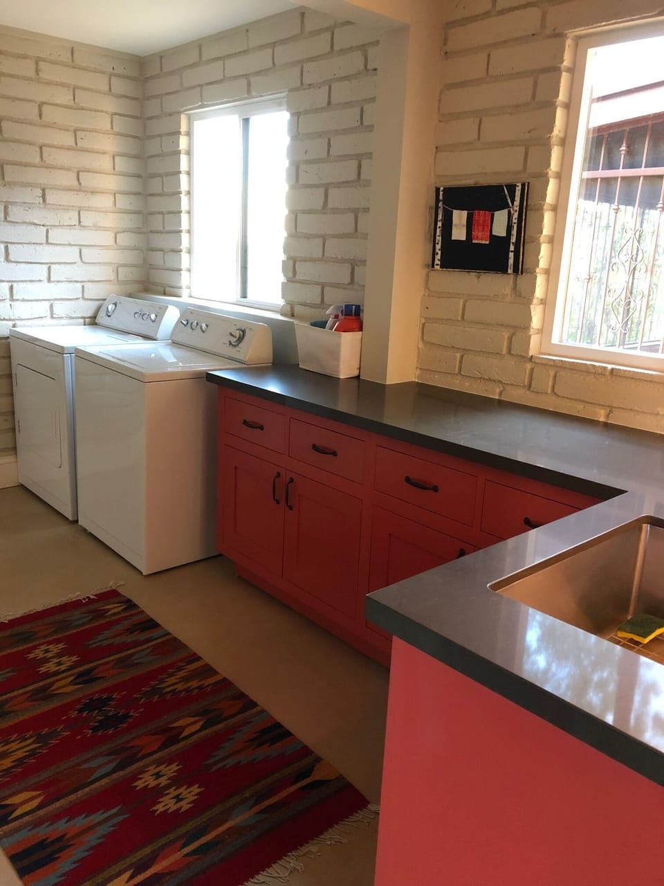 Laundry area