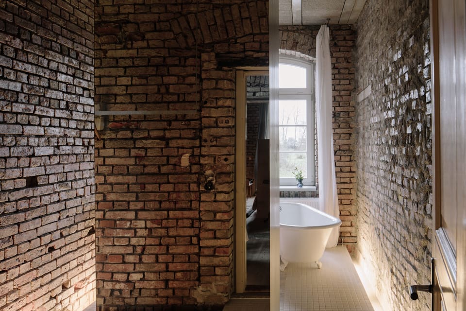 Apartment (2) | Bathroom | Slippers, towels, soap, toilet paper