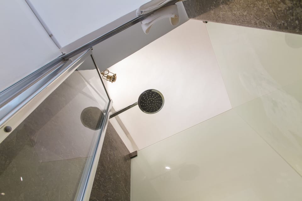 Studio, 1 Bedroom, Terrace, Sea View | Bathroom shower