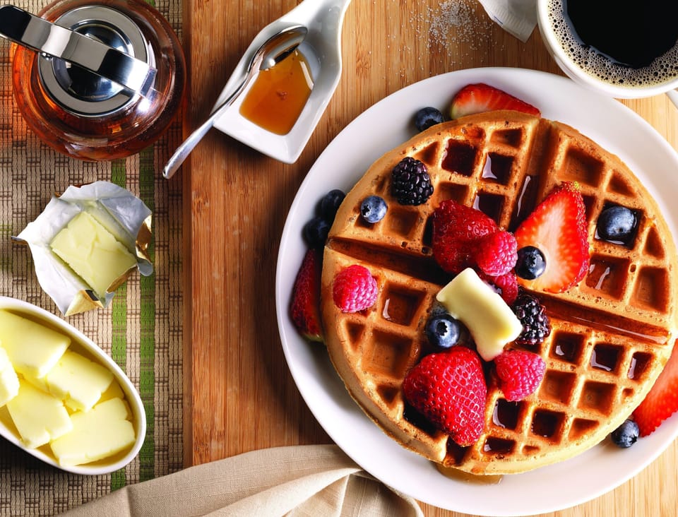 Free daily full breakfast