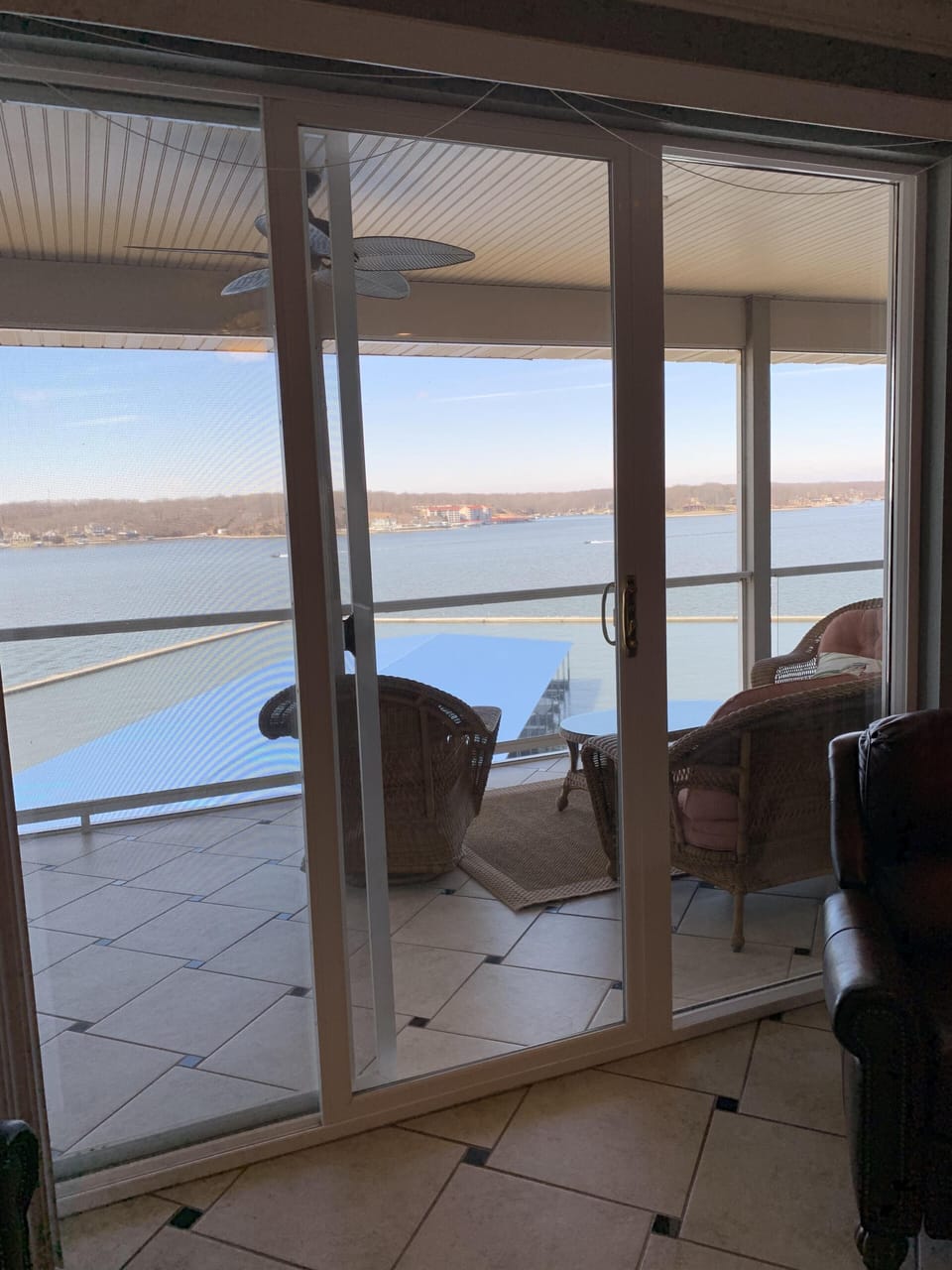View from the couch