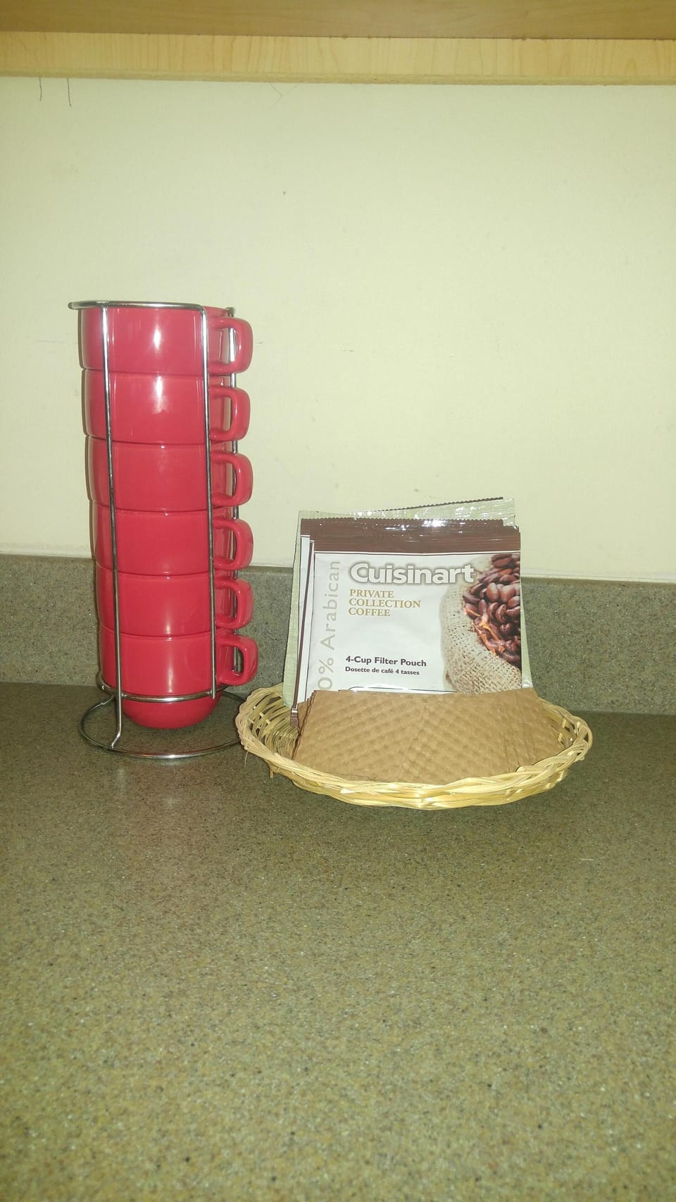 Complimentary coffee