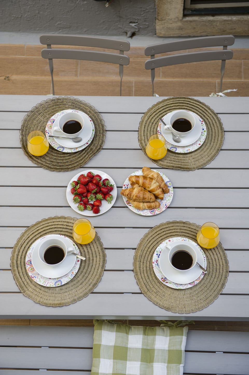 Have your Lisbon breakfasts out here on the terrace