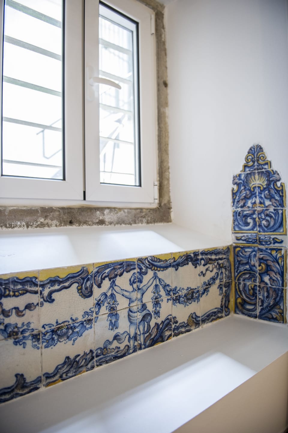 Have you ever showered inside an old chimney?