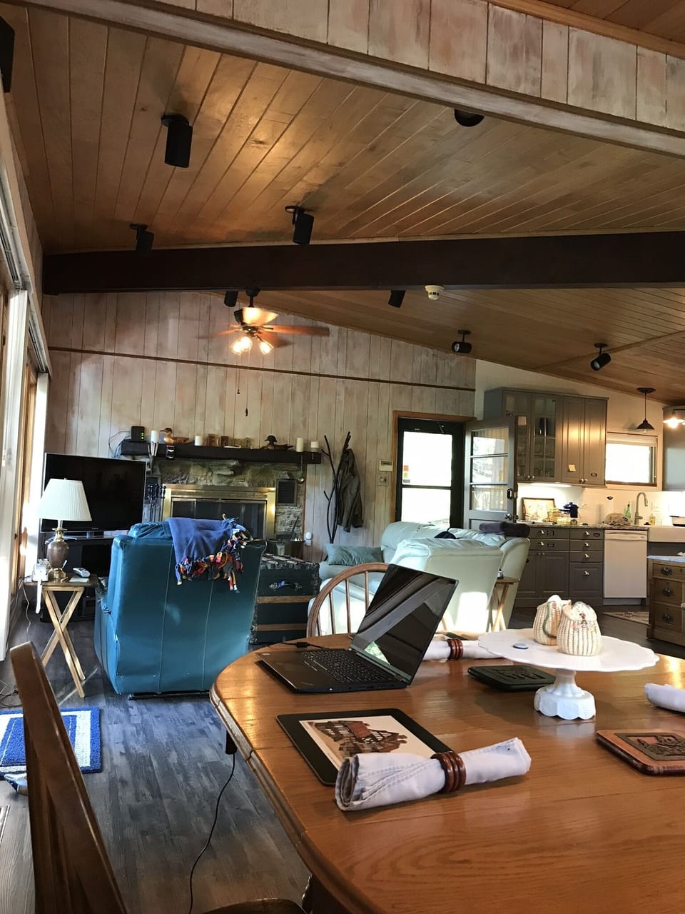 upstairs family room