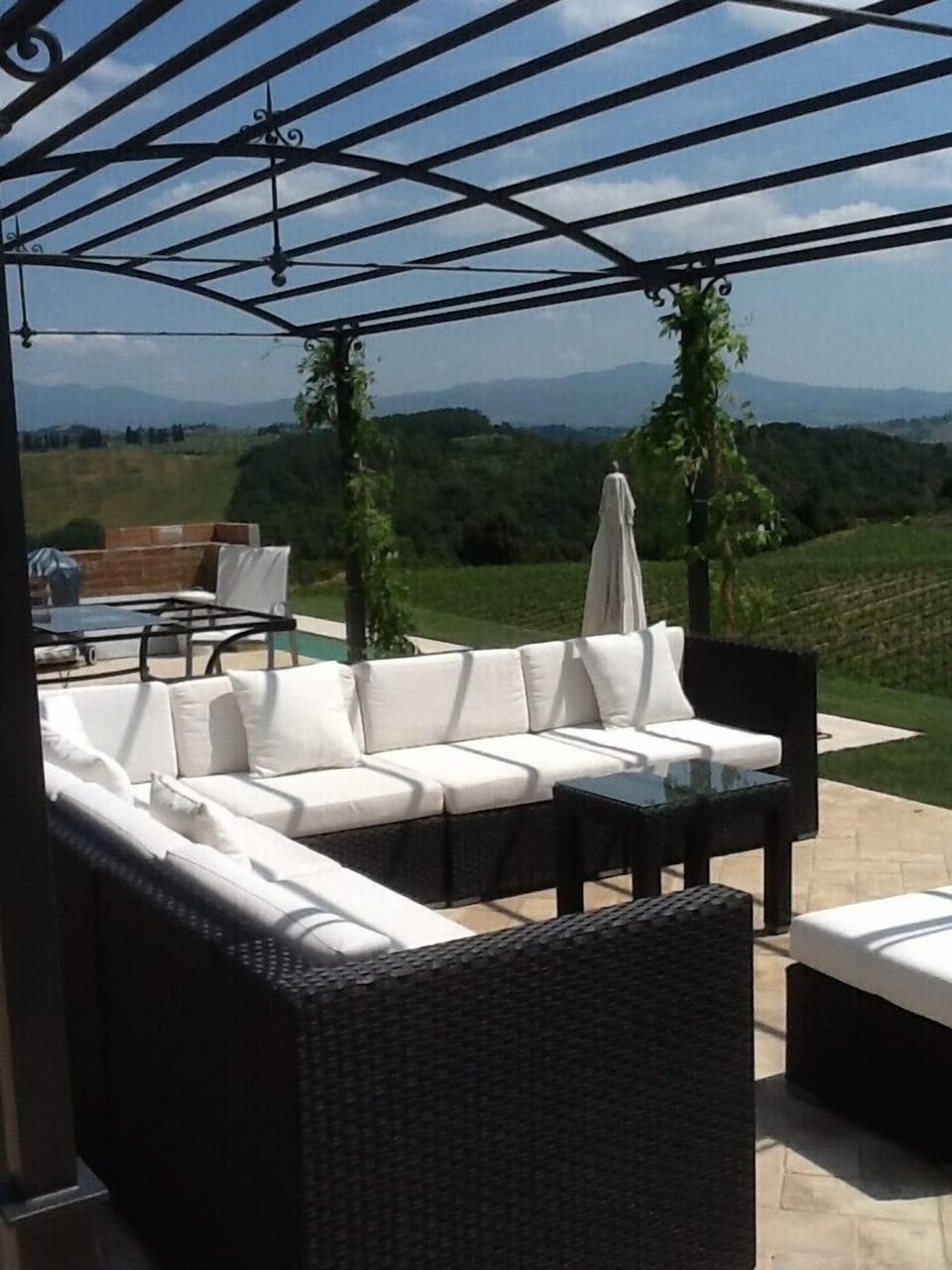 The Terrace (prior to the green growing!)
