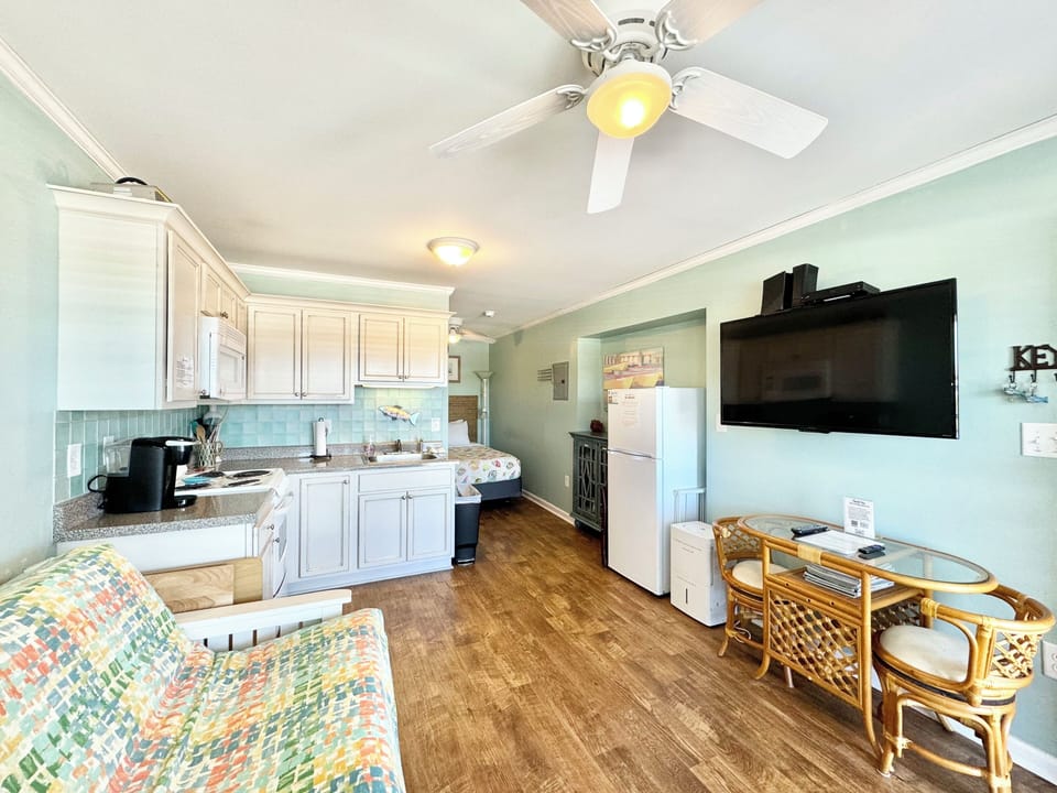 300 sqft studio unit.