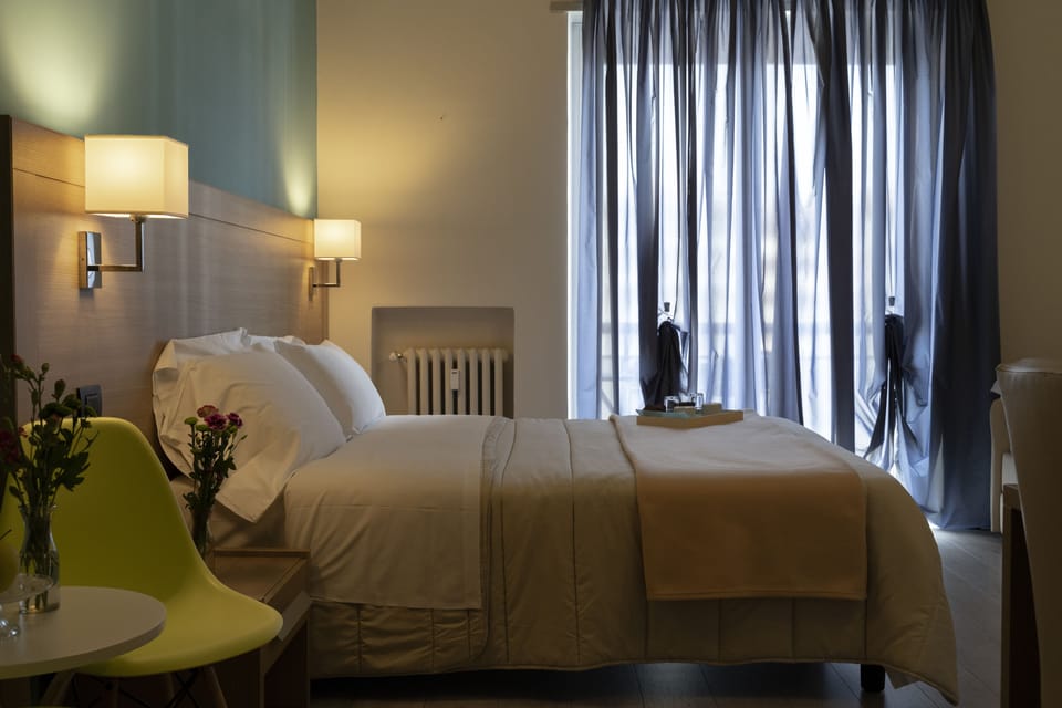 Classic Triple Room, Multiple Beds, City View | Hypo-allergenic bedding, minibar, individually decorated
