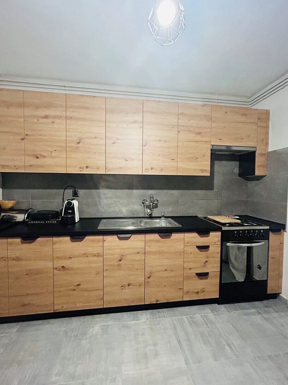 Standard House, 3 Bedrooms (0225) | Private kitchen | Fridge, microwave, electric kettle