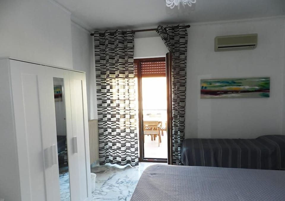 Panoramic Quadruple Room, Terrace, City View | Minibar, desk, iron/ironing board, rollaway beds
