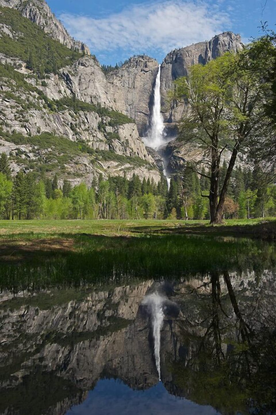 drive to Yosemite Valley, Yosemite Falls