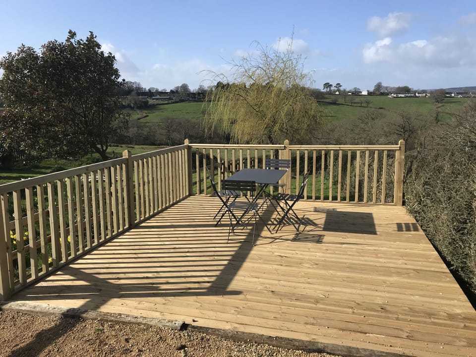Stunning decking area 