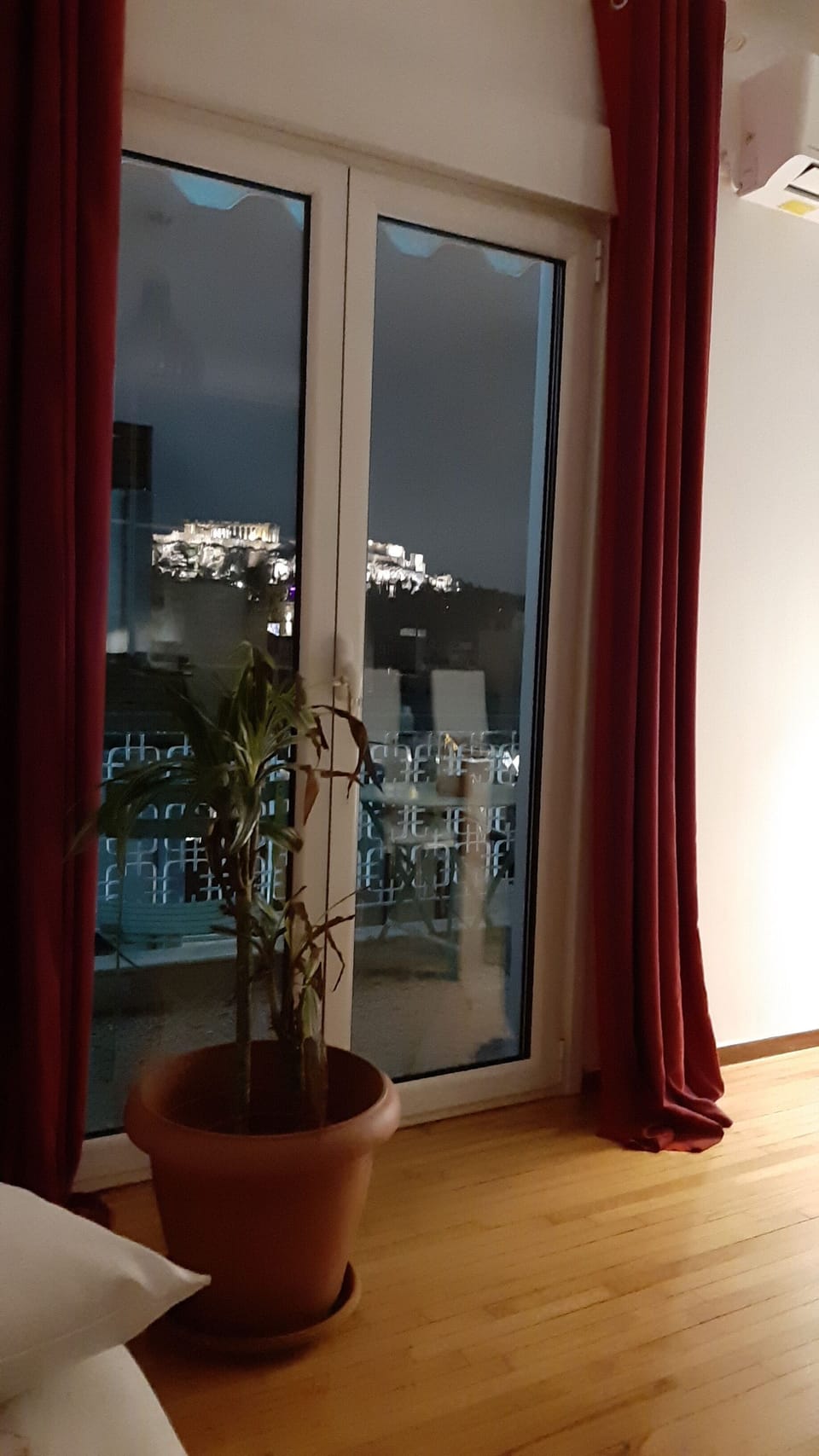 The Acropolis from out apartment