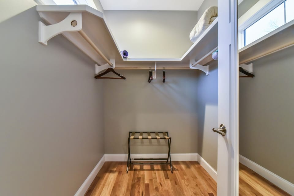 Walk-in Closet in Primary Bedroom