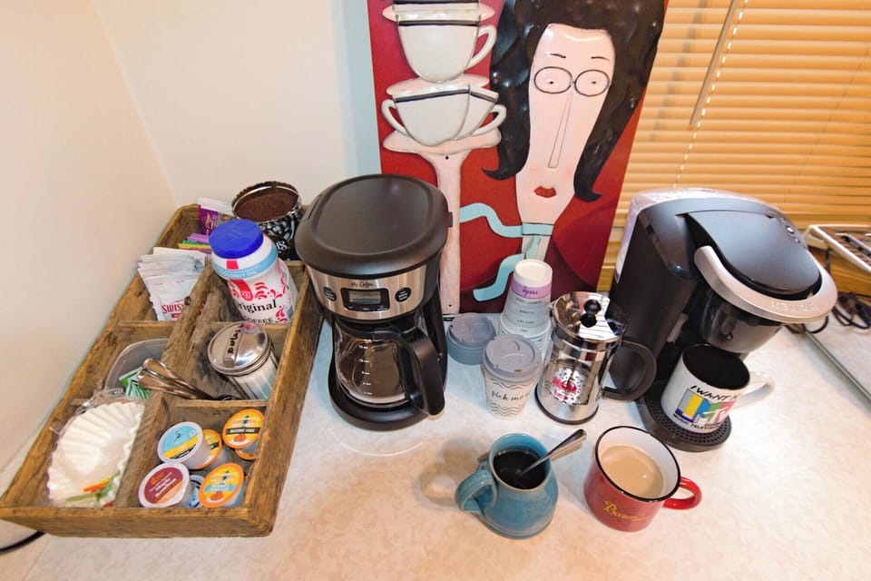 Coffee bar to start your mornings right ☕