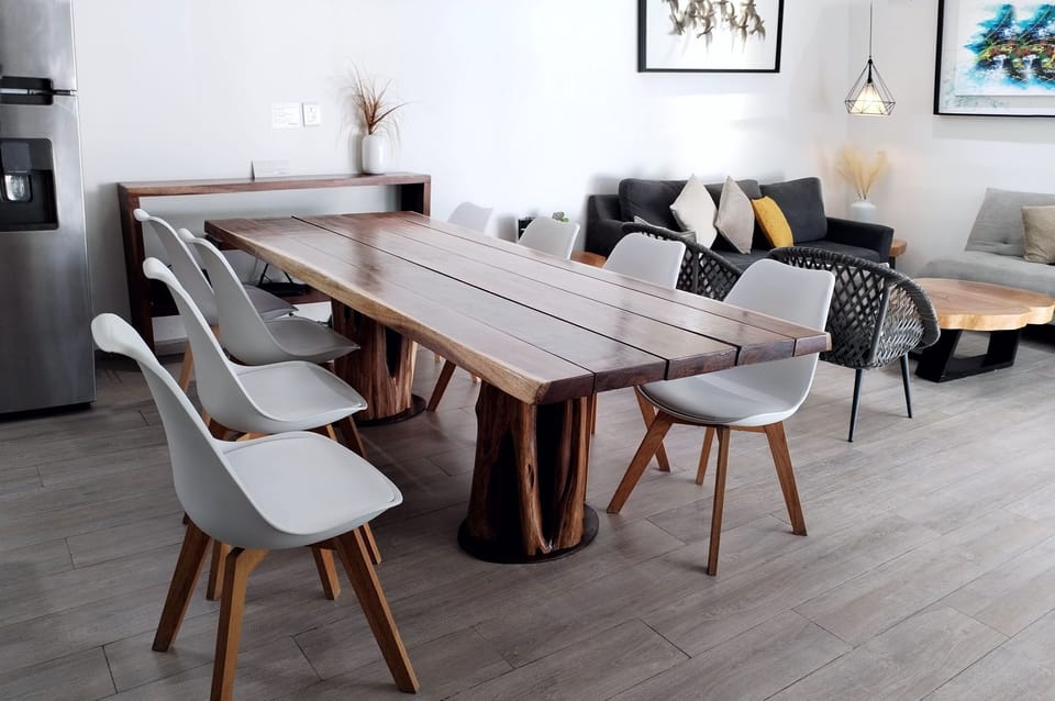Dining wood table