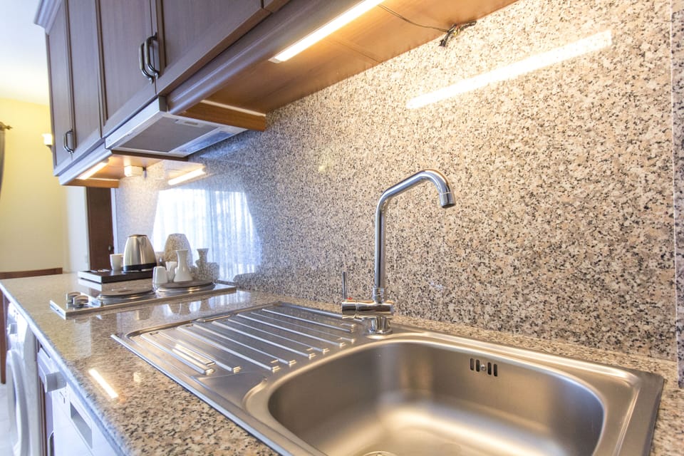 Superior Room | Private kitchen | Fridge, stovetop, dishwasher, coffee/tea maker