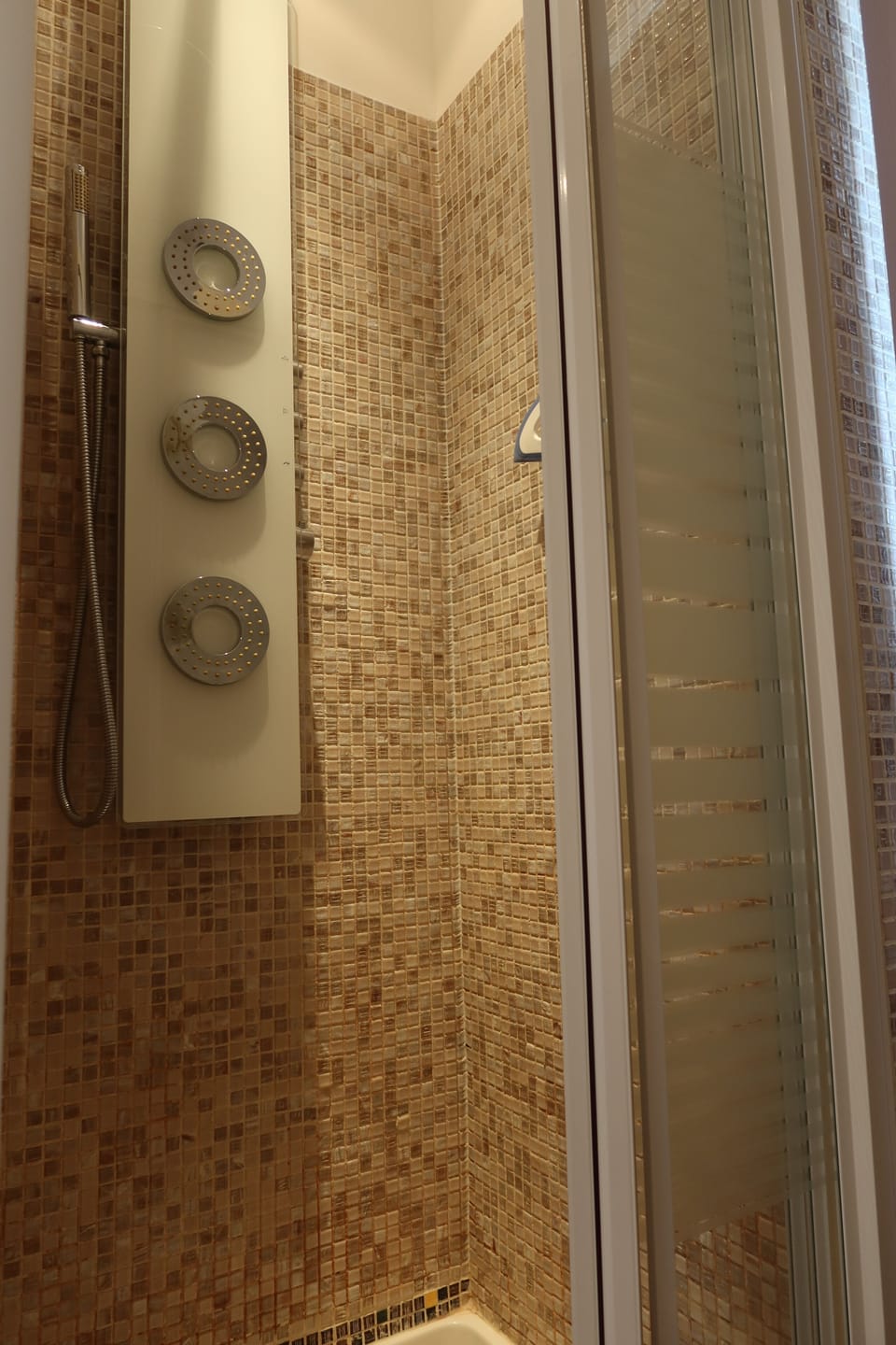 Deluxe Double Room | Bathroom | Shower, hydromassage showerhead, hair dryer, towels
