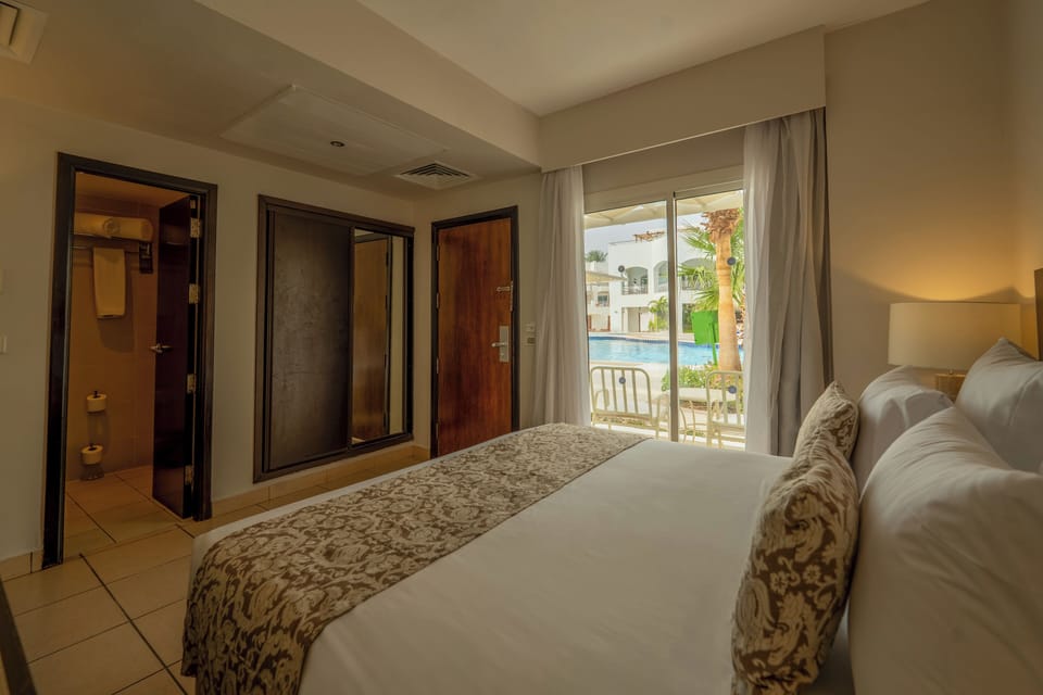 Standard Double Room, Pool View | View from room