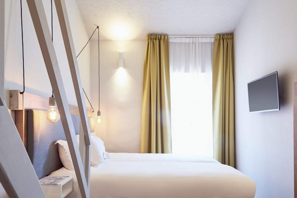 Premium bedding, desk, soundproofing, iron/ironing board
