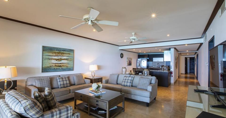 Apartment, 3 Bedrooms, Non Smoking | Living area | Flat-screen TV