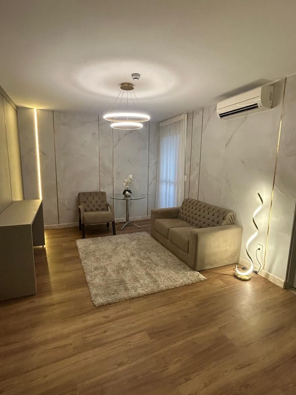 Superior Suite, 1 Queen Bed | Living area | TV