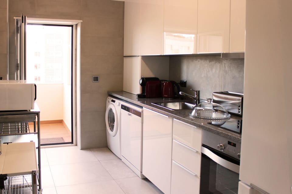 Fully equipped kitchen, with everything for cooking with style