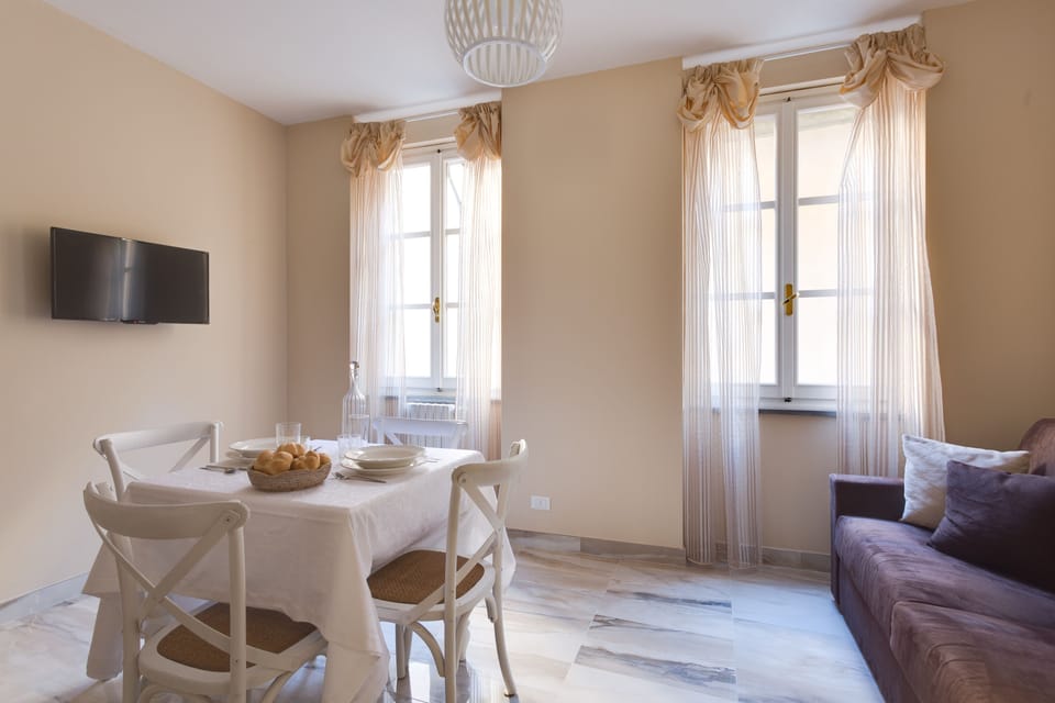 Apartment, 1 Bedroom | Living area | Flat-screen TV
