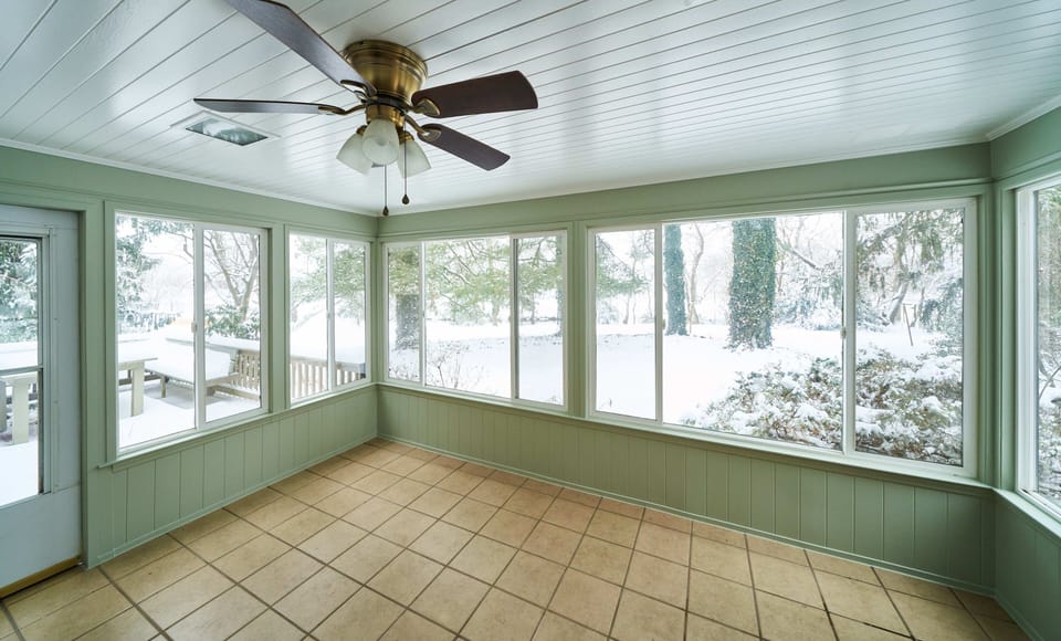 Enclosed Sunroom