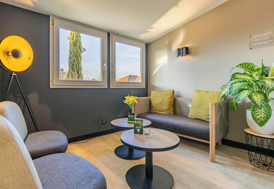 Lobby sitting area