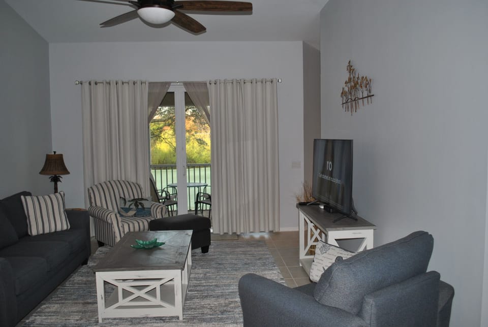 Family Room with Smart TV