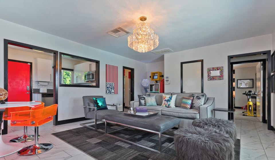 Living room view from front entrance.