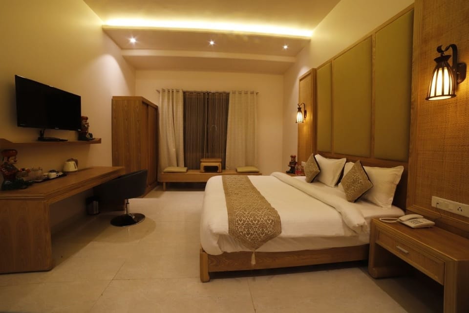 Blackout drapes, rollaway beds (surcharge), WiFi (free), bed sheets