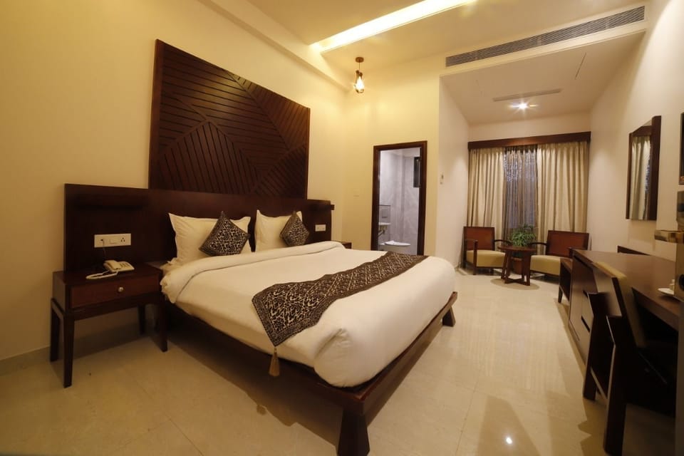 Blackout drapes, rollaway beds (surcharge), WiFi (free), bed sheets