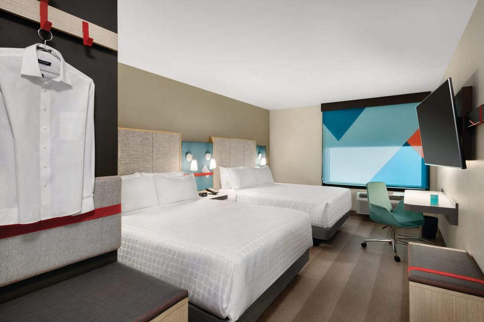 Premium bedding, Tempur-Pedic beds, in-room safe, desk