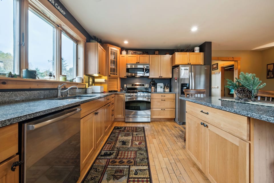 Fully equipped kitchen