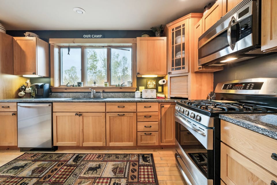 Fully equipped kitchen