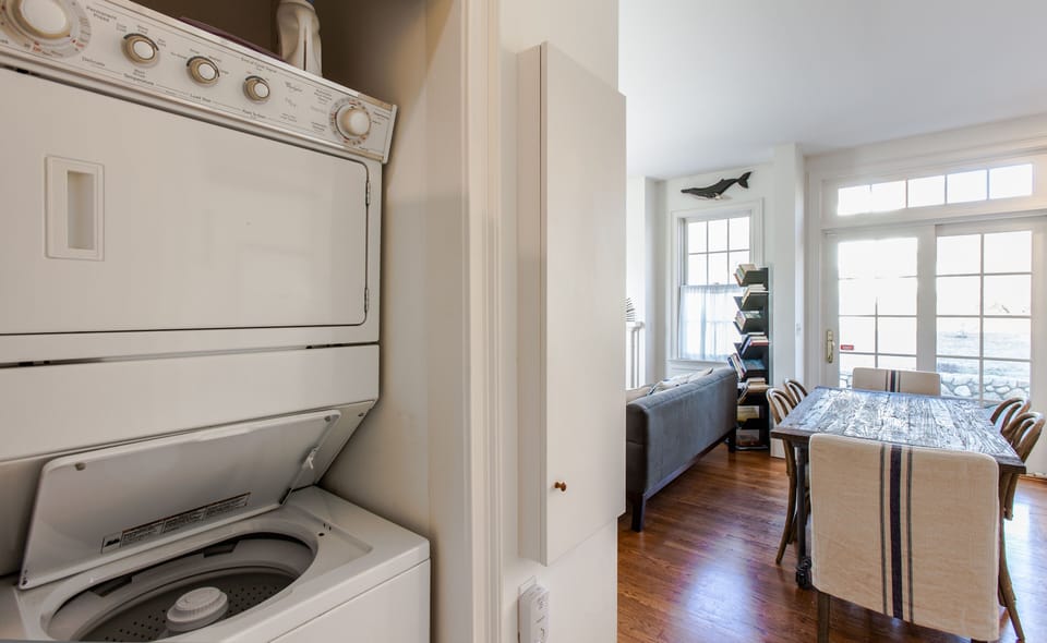 Washer and dryer in hallway