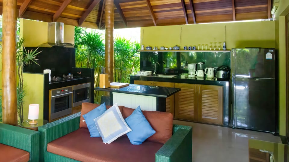 Beautiful furnishings throughout the villa 