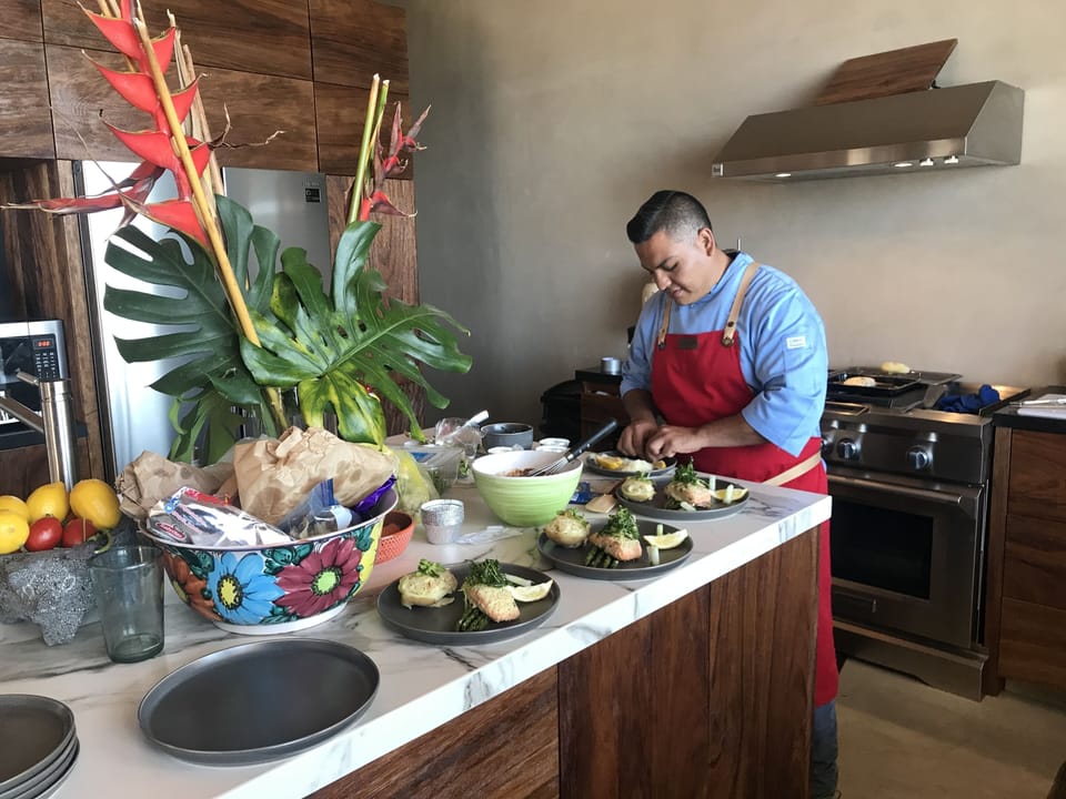 Chef Prepares Traditional and Fresh Home Cooked Meals